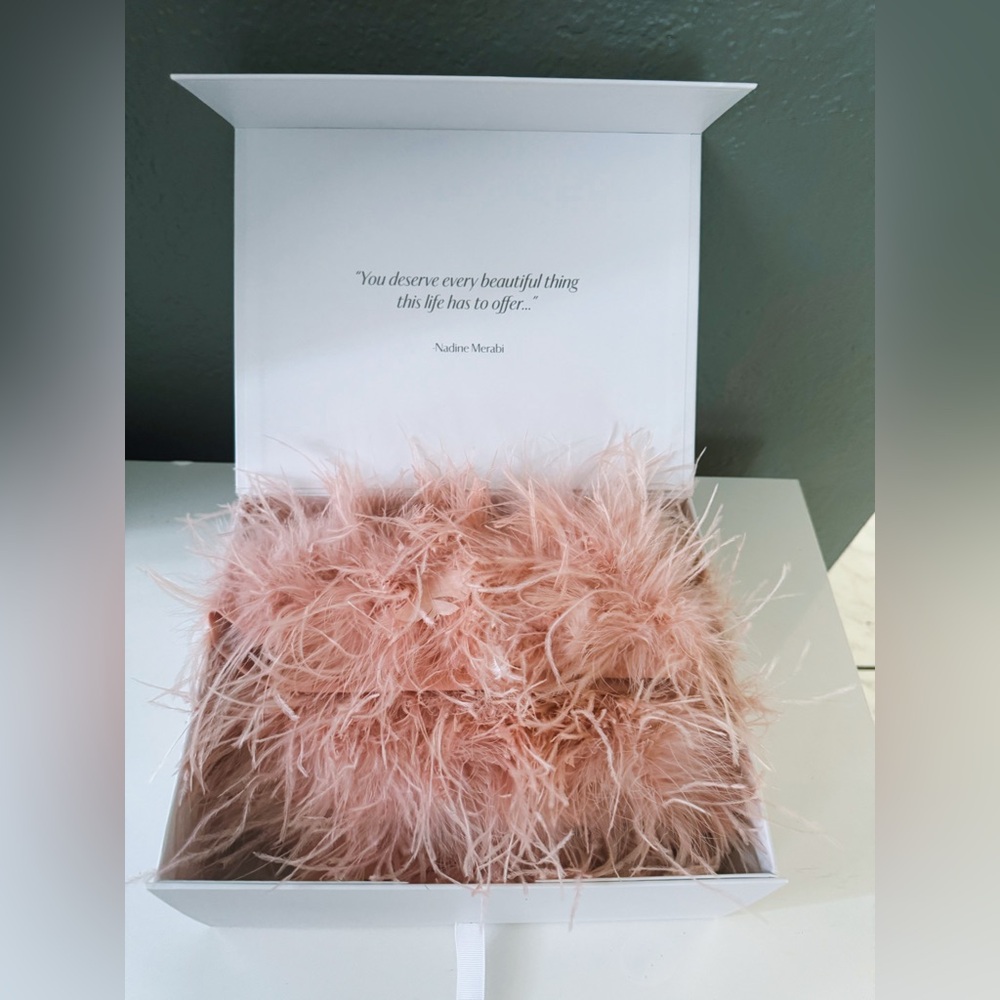 Nadine Merabi blush pants size s. New with tags